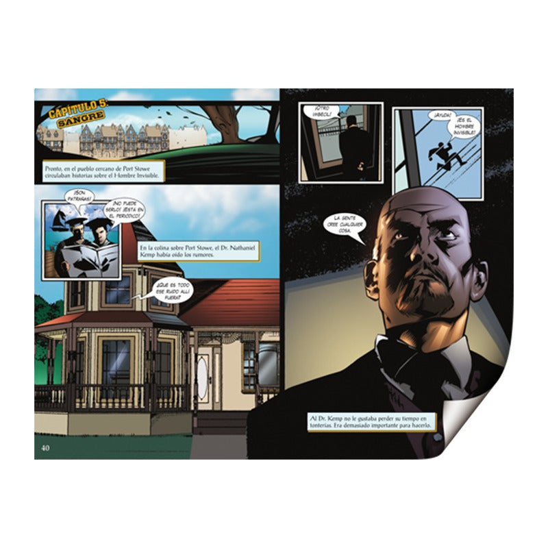 El Hombre Invisible (novela Grafica) / H. G. Wells