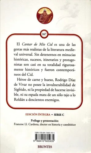 Cantar De Mio Cid / Anonimo