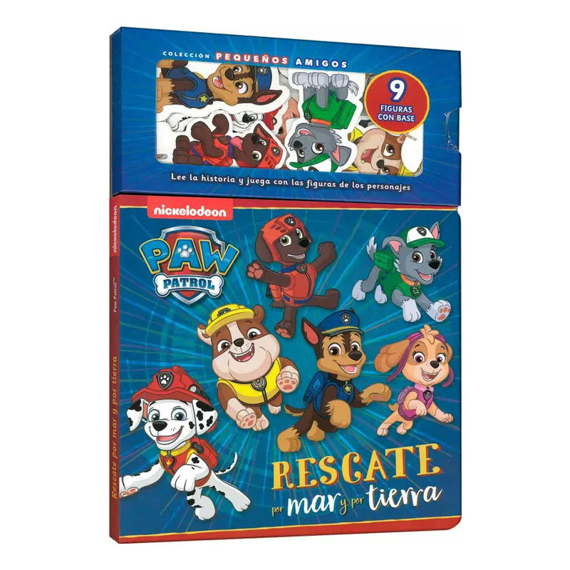 Paw Patrol Rescate Por Mar Y Tierra + 9 Figuras / Lexus