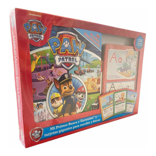 Paw Patrol Mi Primer Busca Y Encuentra (libro + 13 Tarjetas)