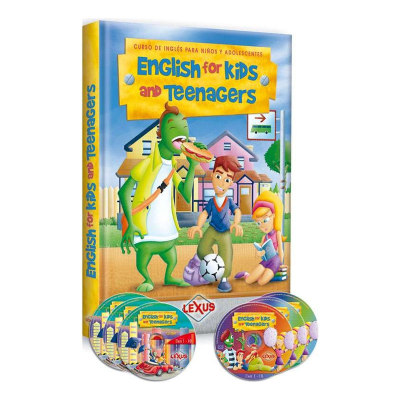 English For Kids And Teenagers + 3 Cds + 3 Dvds / Lexus