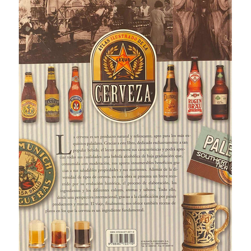 Atlas Ilustrado De La Cerveza (tapa Dura) / Lexus