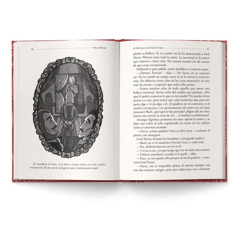 El Retrato De Dorian Gray (tapa Dura Ilustrado) / O. Wilde