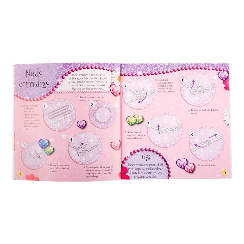 Perlas Y Joyas Cofre De Metal + Libro Y Accesorios / Lexus