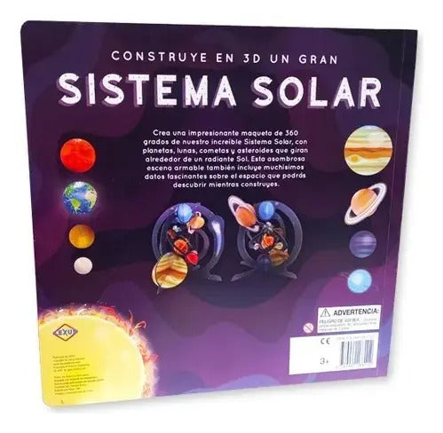 Construye En 3d Un Gran Sistema Solar (tapa Dura) / Lexus