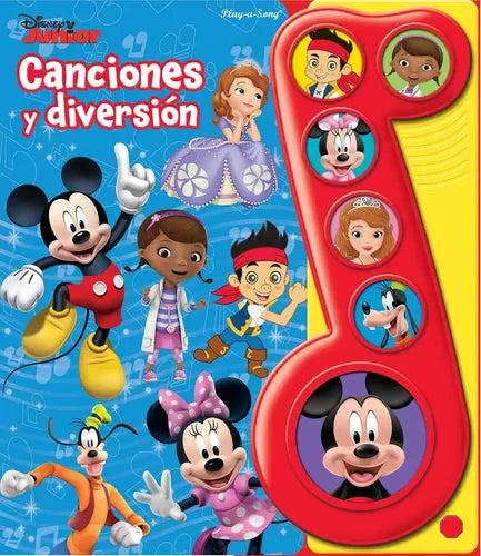 Canciones Y Diversión (tapa Dura Con Sonidos) / Disney Jr.