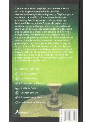 Harry Potter Y El Misterio Del Príncipe (td) / J.k Rowling