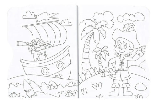 Piratas Libro Para Colorear / Lexus