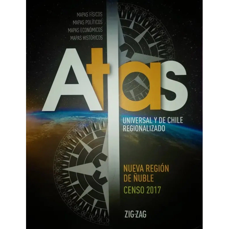 Atlas Universal Y Chile Regionalizado Actualizado / Zig-zag