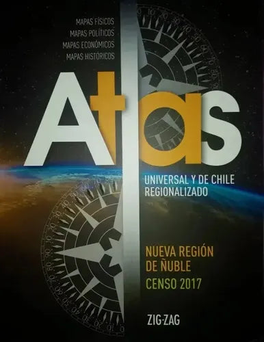 Atlas Universal Y Chile Regionalizado Actualizado / Zig-zag