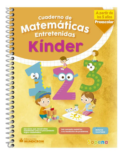 Matematicas Entretenidas Kinder Desde 5 Años / Sopena