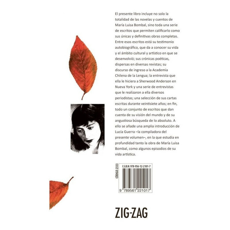 Obras Completas (tapa Dura) / Maria Luisa Bombal