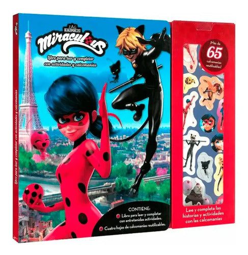 Miraculous: Libro Para Leer Y Completar Con Stickers / Lexus