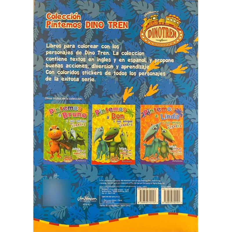 Pintemos A Tina Y Sus Amigos Con Stickers