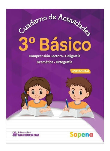 Cuaderno Actividades 3 Basico Horizontal / Sopena