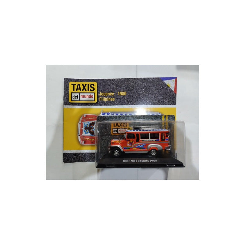 Taxis Del Mundo Escala 1/43 Jeepney Manila 1980