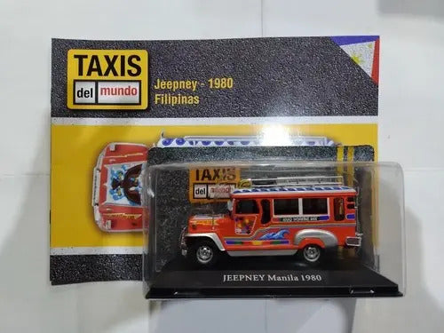 Taxis Del Mundo Escala 1/43 Jeepney Manila 1980