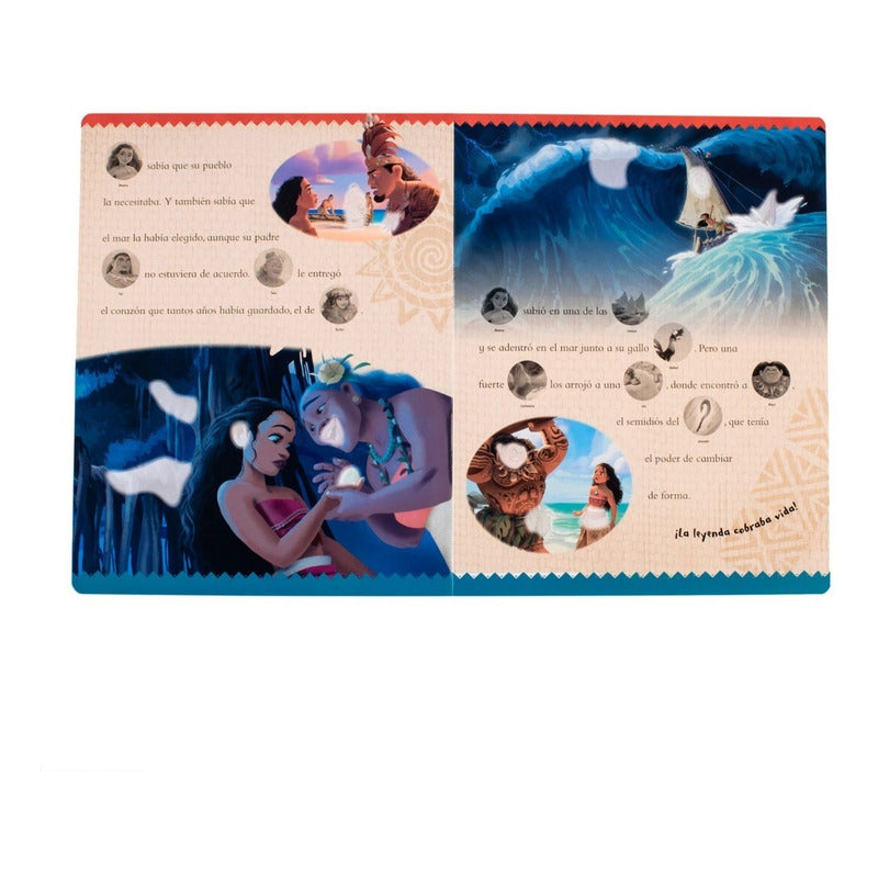 Disney Moana Libro Cuento Tablero / Lexus