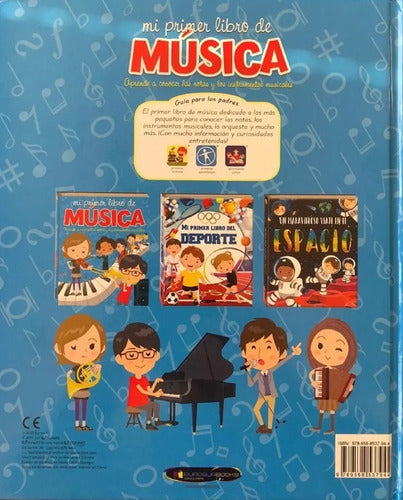 Mi Primer Libro De Musica (tapa Dura)