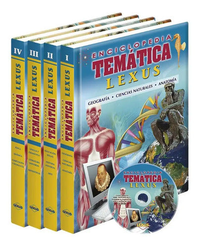 Enciclopedia Temática Lexus 4 Tomos + Cd / Lexus