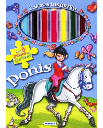 Ponis (colorea Tus Puzzles) / Susaeta