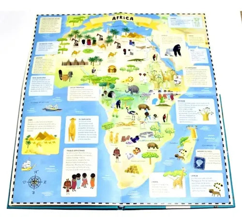 Atlas Del Mundo Para Niños (tapa Dura) / Lexus