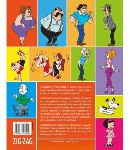 Condorito En Mi Escuela Me Invita A Leer 1° - 2° Basico