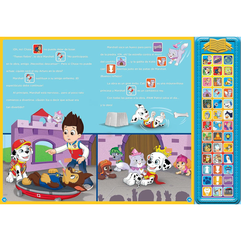 Paw Patrol Tesoro De Cuentos Con Sonidos (tapa Dura)