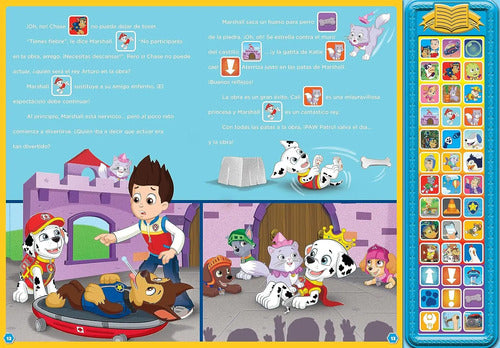 Paw Patrol Tesoro De Cuentos Con Sonidos (tapa Dura)