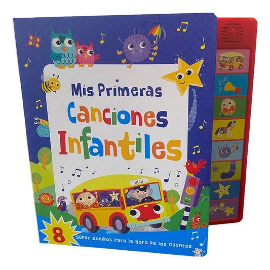 Mis Primeras Canciones Infantiles (tapa Dura Con Sonidos)