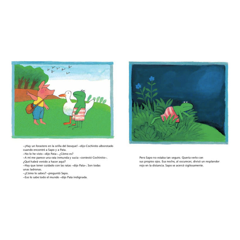 Sapo Y El Forastero / Max Velthuijs (tapa Dura)