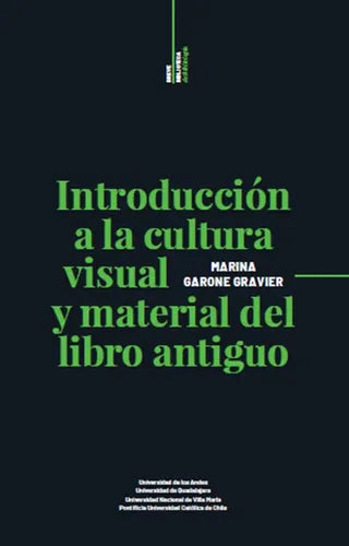 Introducción A La Cultura Visual Y Material De Libro Antiguo
