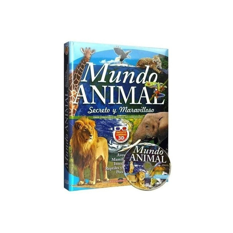 Mundo Animal Secreto Y Maravilloso (tapa Dura 3d) / Clasa