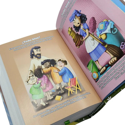 Santa Biblia Amigos Por Siempre Rvr1960 Celeste (tapa Dura)