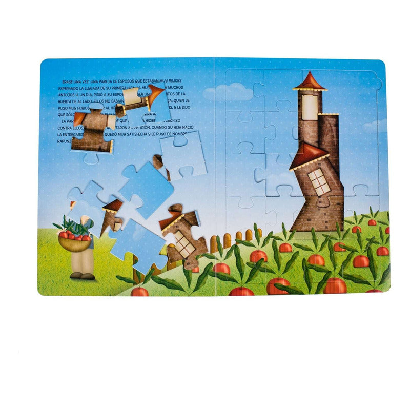 Rapunzel Rompecabezas De Cartón / Lexus