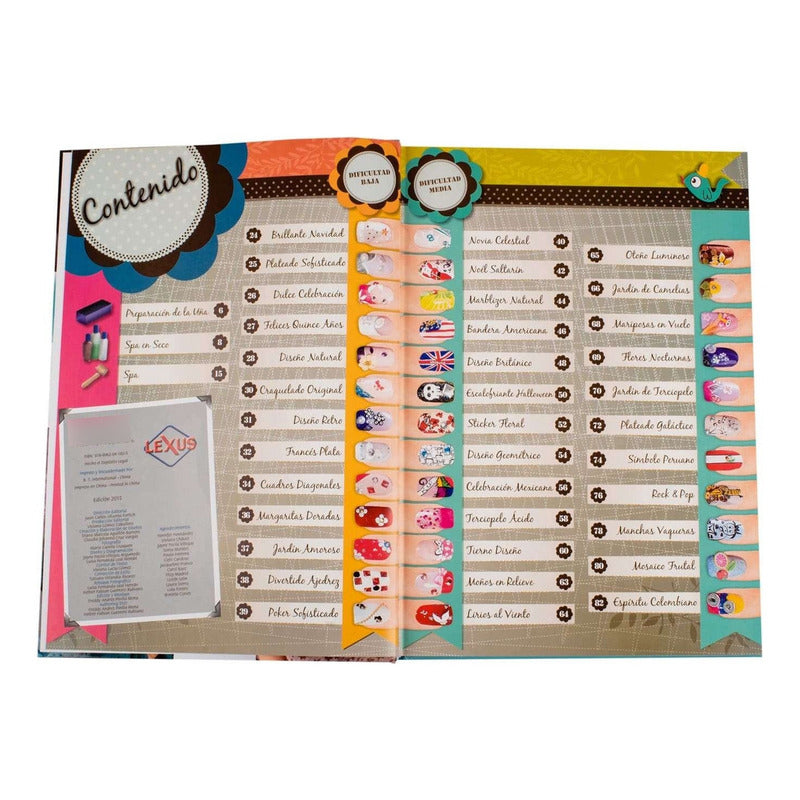 Uñas Con Estilo Últimas Tendencias (tapa Dura) / Lexus