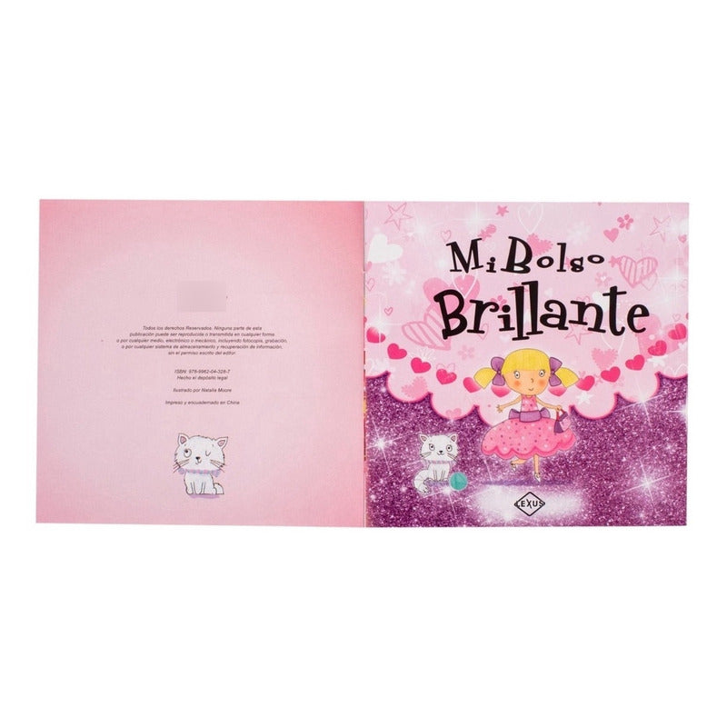 Mi Bolso Brillante + Monedero Lentes, Libro Anillo / Lexus