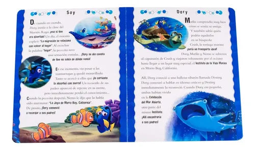 Buscando A Dory Soy Dory Libro + Figura Base / Lexus