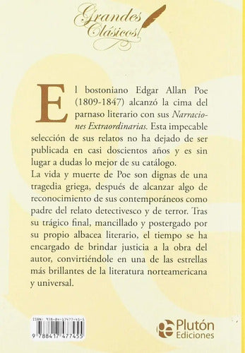 Narraciones Extraordinarias / Edgar Allan Poe