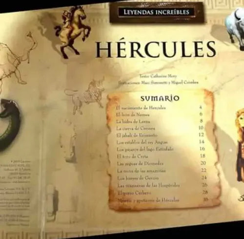 La Increible Leyenda De Hercules (tapa Dura) / Larousse