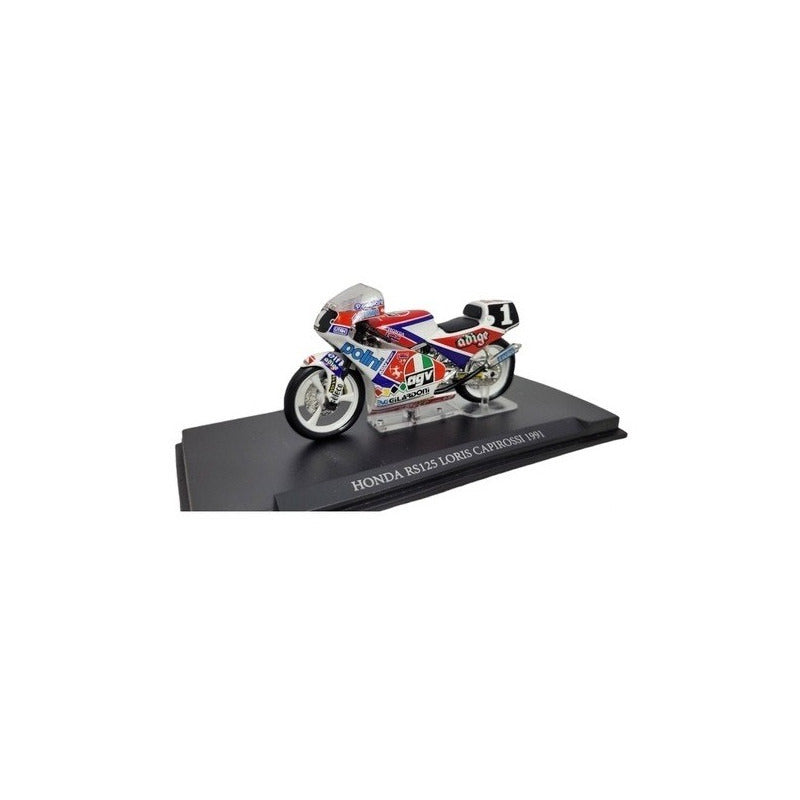 Moto Colección Esc Gp Honda Rs125 Loris Capirossi 1991 1/24