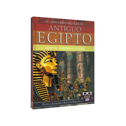 Antiguo Egipto El Gran Libro Visual En 3d (t. Dura) / Lexus