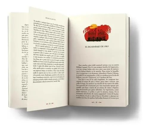 Colección Cuentos Y Poemas Completos E. Allan Poe (3 Tomos)