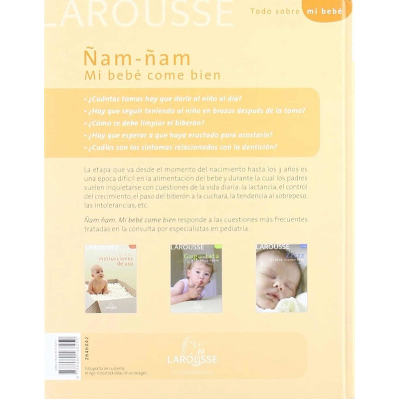 Ñam Ñam Mi Bebe Come Bien (tapa Dura) / Philippe Grandsenne