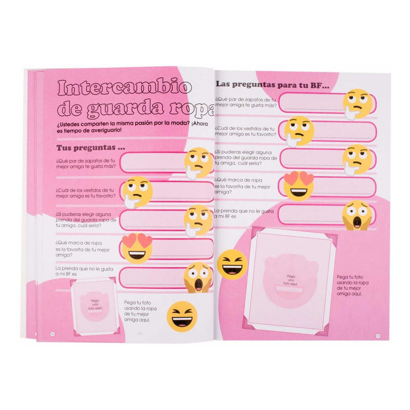 Mejores Amigas Emojis Más De 200 Stickers + Libro / Lexus