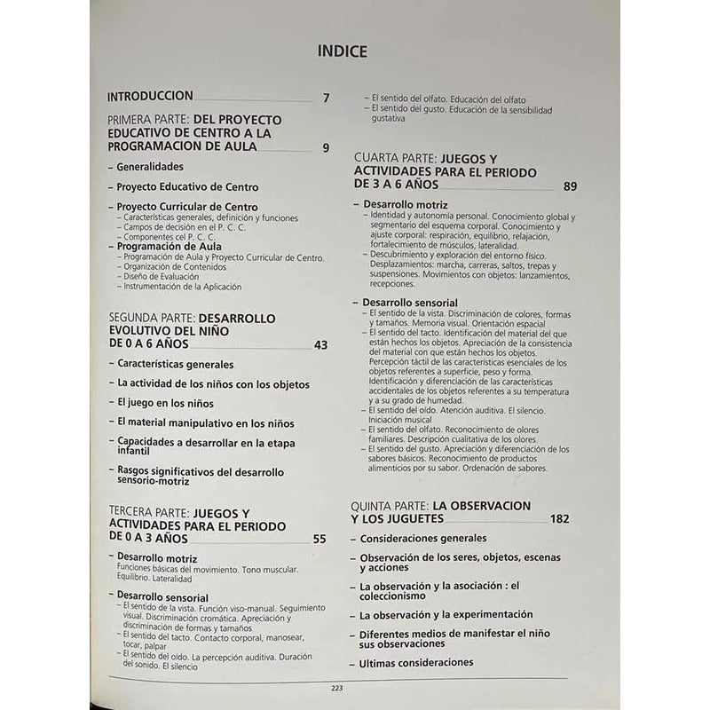 Educacion Infantil / Ovejero Y Gonzalez