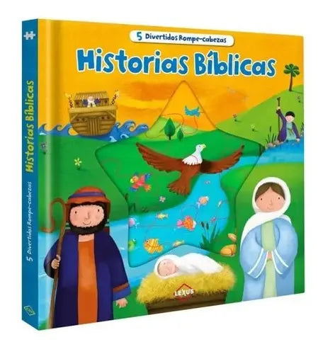 Historias Bíblicas Con 5 Divertidos Rompecabezas / Lexus