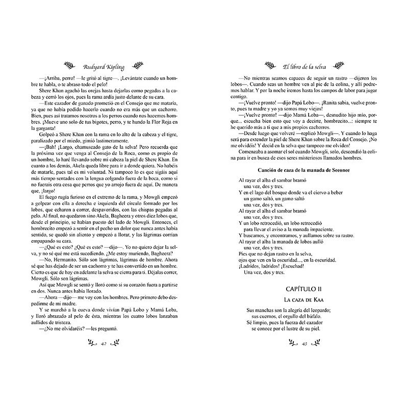 El Libro De La Selva (tapa Dura) / Clásicos Infantiles