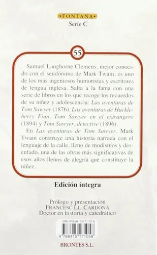 Las Aventuras De Tom Sawyer / Mark Twain