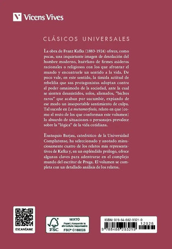 La Metamorfosis Y Otros Relatos / Franz Kafka